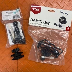 Ram Mount X-Grip Motorcycle Universal Phone holder set